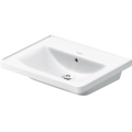 Duravit 2367600060 - Επιτοίχιος νιπτήρας D-NEO 60x48 εκ. κεραμικό/γυαλιστερό λευκό