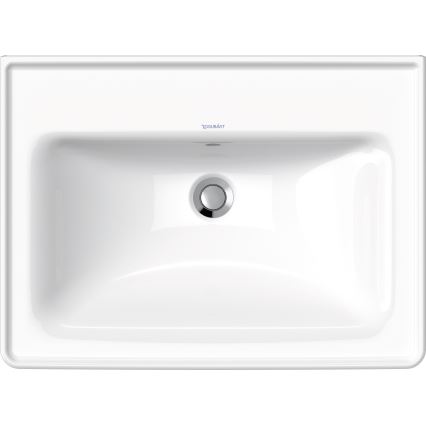 Duravit 2367650060 - Επιτοίχιος νιπτήρας D-NEO 65x48 cm κεραμικός/γυαλιστερό λευκό