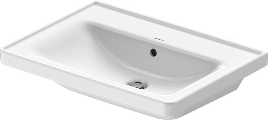 Duravit 2367650060 - Επιτοίχιος νιπτήρας D-NEO 65x48 cm κεραμικός/γυαλιστερό λευκό