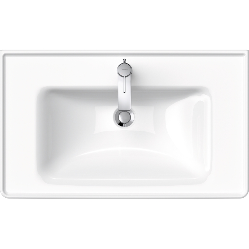 Duravit 2367800000 - Επιτοίχιος νιπτήρας D-NEO 80x48 cm, κεραμικός/γυαλιστερό λευκό