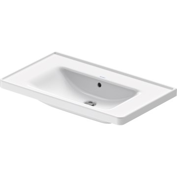 Duravit 2367800060 - Επιτοίχιος νιπτήρας D-NEO 80x48 cm κεραμικό/γυαλιστερό λευκό