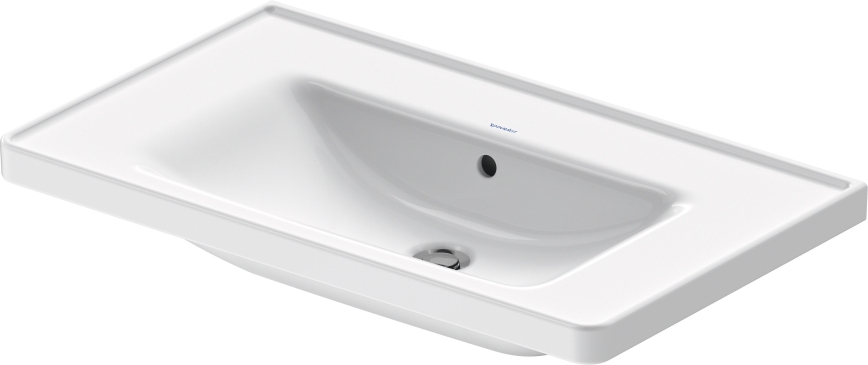 Duravit 2367800060 - Επιτοίχιος νιπτήρας D-NEO 80x48 cm κεραμικό/γυαλιστερό λευκό
