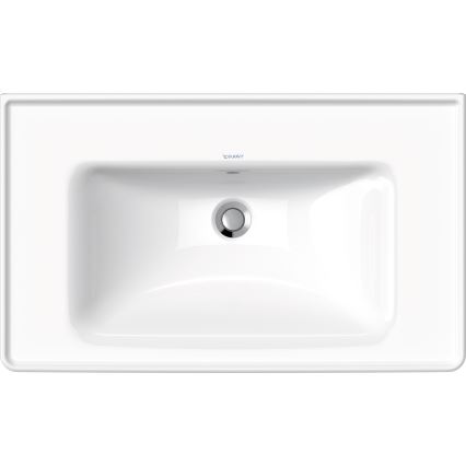 Duravit 2367800060 - Επιτοίχιος νιπτήρας D-NEO 80x48 cm κεραμικό/γυαλιστερό λευκό
