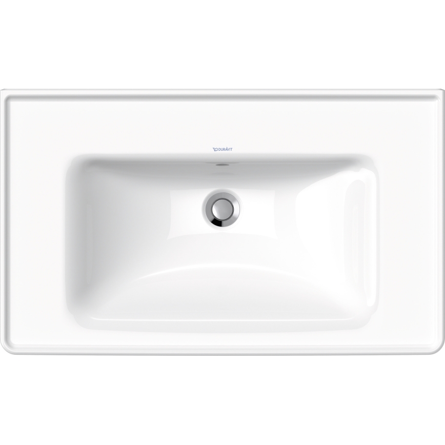 Duravit 2367800060 - Επιτοίχιος νιπτήρας D-NEO 80x48 cm κεραμικό/γυαλιστερό λευκό