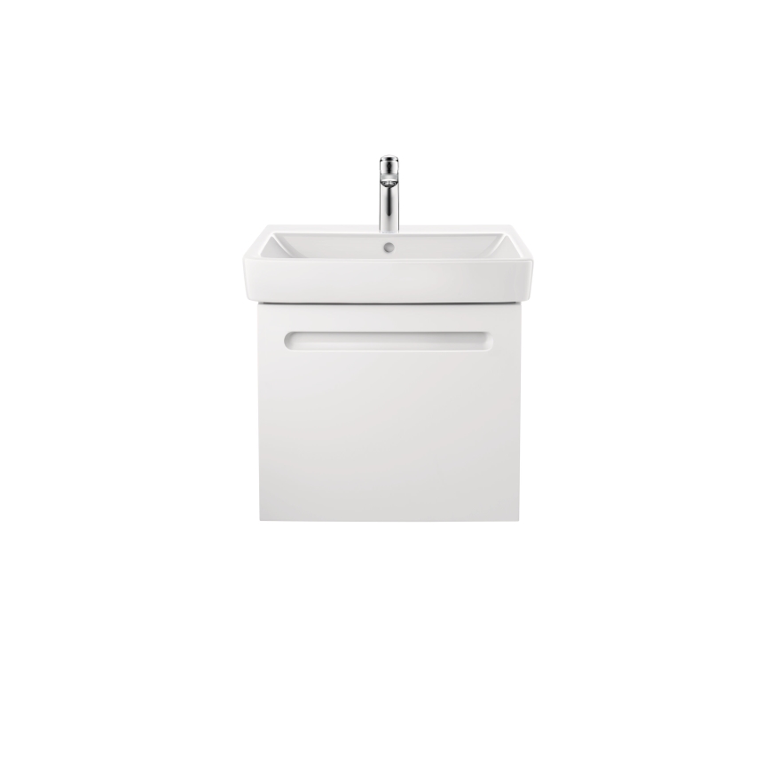 Duravit 23756500002 - Επιτοίχιος νιπτήρας D-NEO 65x46 cm σε γυαλιστερό λευκό κεραμικό