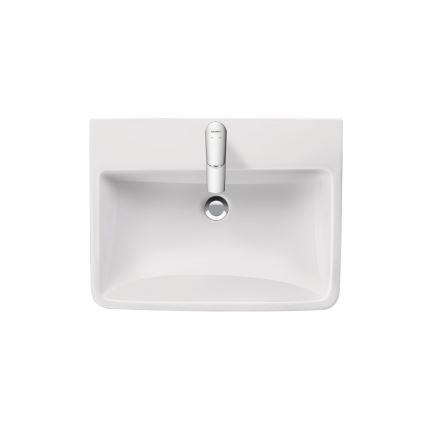 Duravit 23756500002 - Επιτοίχιος νιπτήρας D-NEO 65x46 cm σε γυαλιστερό λευκό κεραμικό