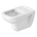 Duravit 25700920002 - Κρεμαστή λεκάνη WC χωρίς χείλος D-CODE, κεραμική/γυαλιστερό λευκό