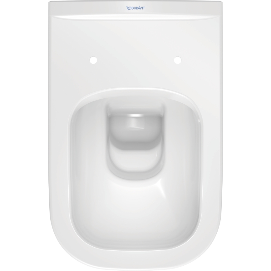 Duravit 25700920002 - Κρεμαστή λεκάνη WC χωρίς χείλος D-CODE, κεραμική/γυαλιστερό λευκό