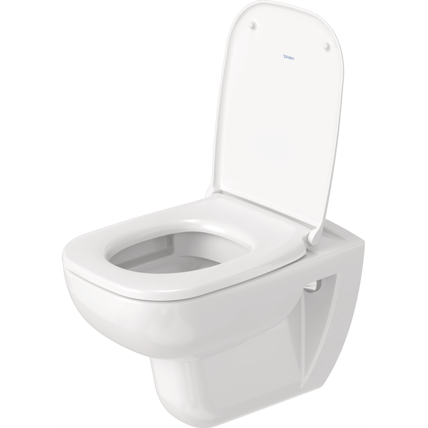Duravit 25700920002 - Κρεμαστή λεκάνη WC χωρίς χείλος D-CODE, κεραμική/γυαλιστερό λευκό