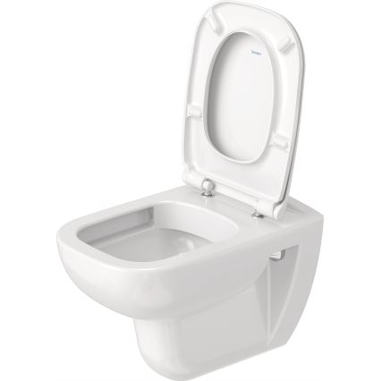 Duravit 25700920002 - Κρεμαστή λεκάνη WC χωρίς χείλος D-CODE, κεραμική/γυαλιστερό λευκό