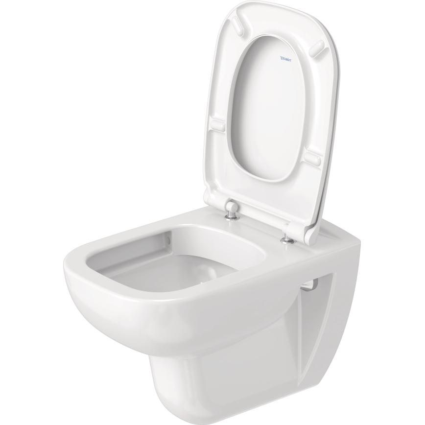 Duravit 25700920002 - Κρεμαστή λεκάνη WC χωρίς χείλος D-CODE, κεραμική/γυαλιστερό λευκό