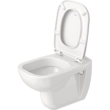 Duravit 45350900A1 - Επιτοίχια λεκάνη D-CODE με κάθισμα SoftClose κεραμική/γυαλιστερό λευκό