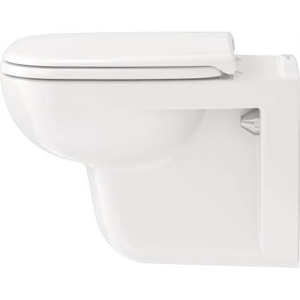 Duravit 45350900A1 - Επιτοίχια λεκάνη D-CODE με κάθισμα SoftClose κεραμική/γυαλιστερό λευκό