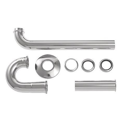 Duravit 50260000 - Σιφόνι νιπτήρα UNIVERSAL σε γυαλιστερό χρώμιο