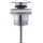 Duravit 50521000 - Βαλβίδα εκροής για νιπτήρα PUSH-OPEN Ø 6,3 εκ. γυαλιστερό χρώμιο