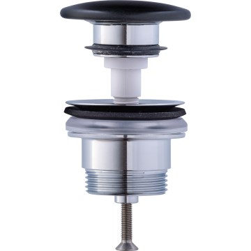 Duravit 50791300 - Βύσμα νιπτήρα PUSH-OPEN Ø 6,5 cm ματ ανθρακί