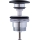 Duravit 50791300 - Βύσμα νιπτήρα PUSH-OPEN Ø 6,5 cm ματ ανθρακί