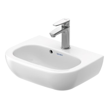 Duravit 7054500002 - Κρεμαστός νιπτήρας D-CODE 45x34 εκ. κεραμικό/γυαλιστερό λευκό