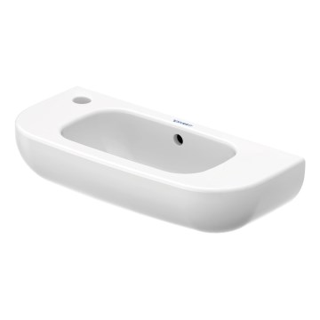 Duravit 7065000092 - Κρεμαστός νιπτήρας D-CODE 50x22 cm κεραμικός/γυαλιστερό λευκό