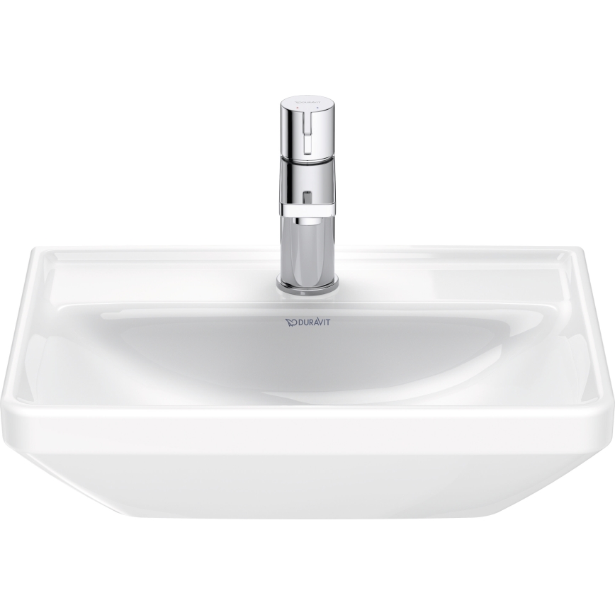 Duravit 738450041 - Επιτοίχιος νιπτήρας D-NEO 45x33,5 cm, κεραμικός σε γυαλιστερό λευκό