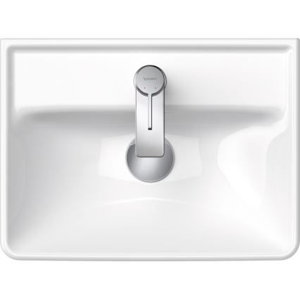 Duravit 738450041 - Επιτοίχιος νιπτήρας D-NEO 45x33,5 cm, κεραμικός σε γυαλιστερό λευκό