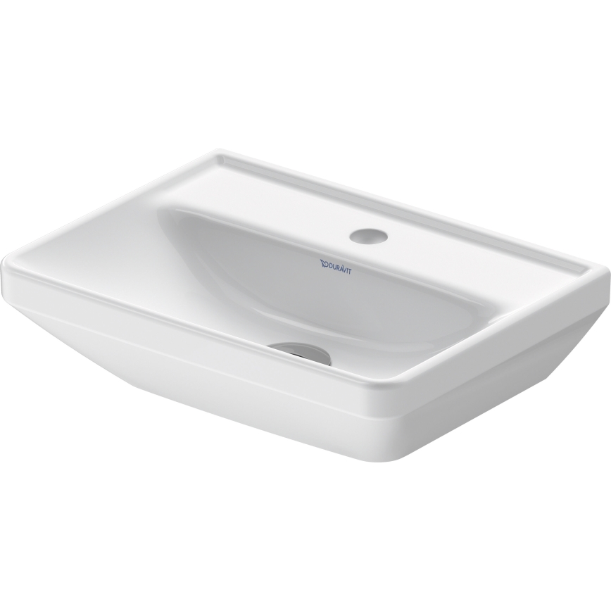 Duravit 738450041 - Επιτοίχιος νιπτήρας D-NEO 45x33,5 cm, κεραμικός σε γυαλιστερό λευκό