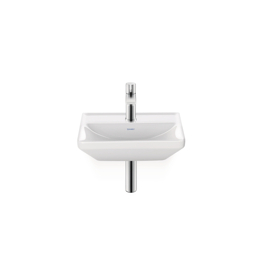Duravit 738450041 - Επιτοίχιος νιπτήρας D-NEO 45x33,5 cm, κεραμικός σε γυαλιστερό λευκό