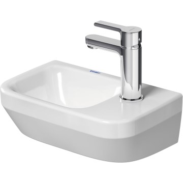 Duravit 7453600412 - Κρεμαστός νιπτήρας D-NEO 36 x 22 εκ., κεραμικός, γυαλιστερό λευκό