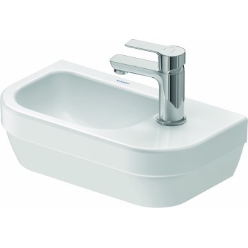 Duravit 7494000412 - Επιτοίχιος νιπτήρας D-CODE 40x22 cm κεραμικός/γυαλιστερό λευκό