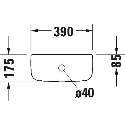 Duravit 927000004 - Καζανάκι για τουαλέτα D-CODE 6/3l κεραμικό/λευκό