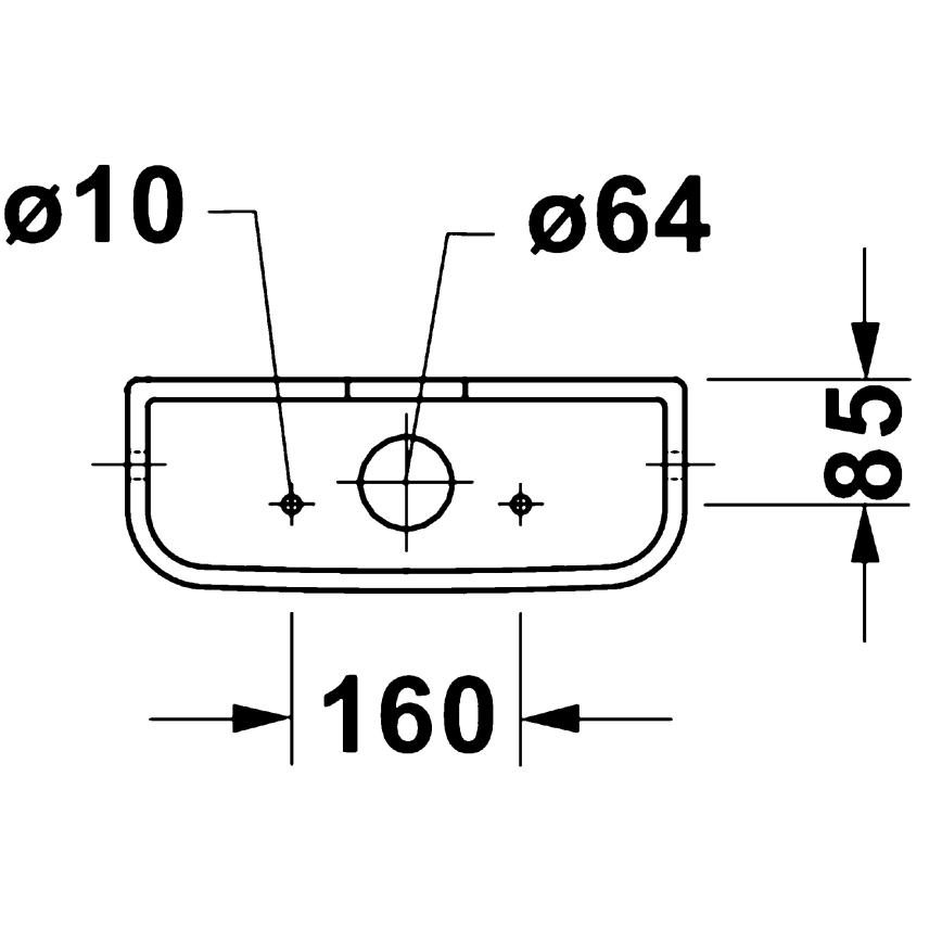 Duravit 9530000852 - Καζανάκι για WC D-CODE 4,5/3 λ., κεραμικό/λευκό