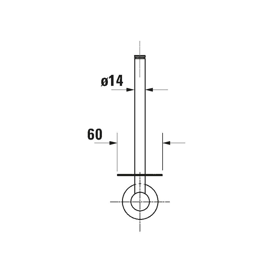 Duravit 99151000 - Χαρτοθήκη για χαρτί υγείας D-CODE γυαλιστερό χρώμιο