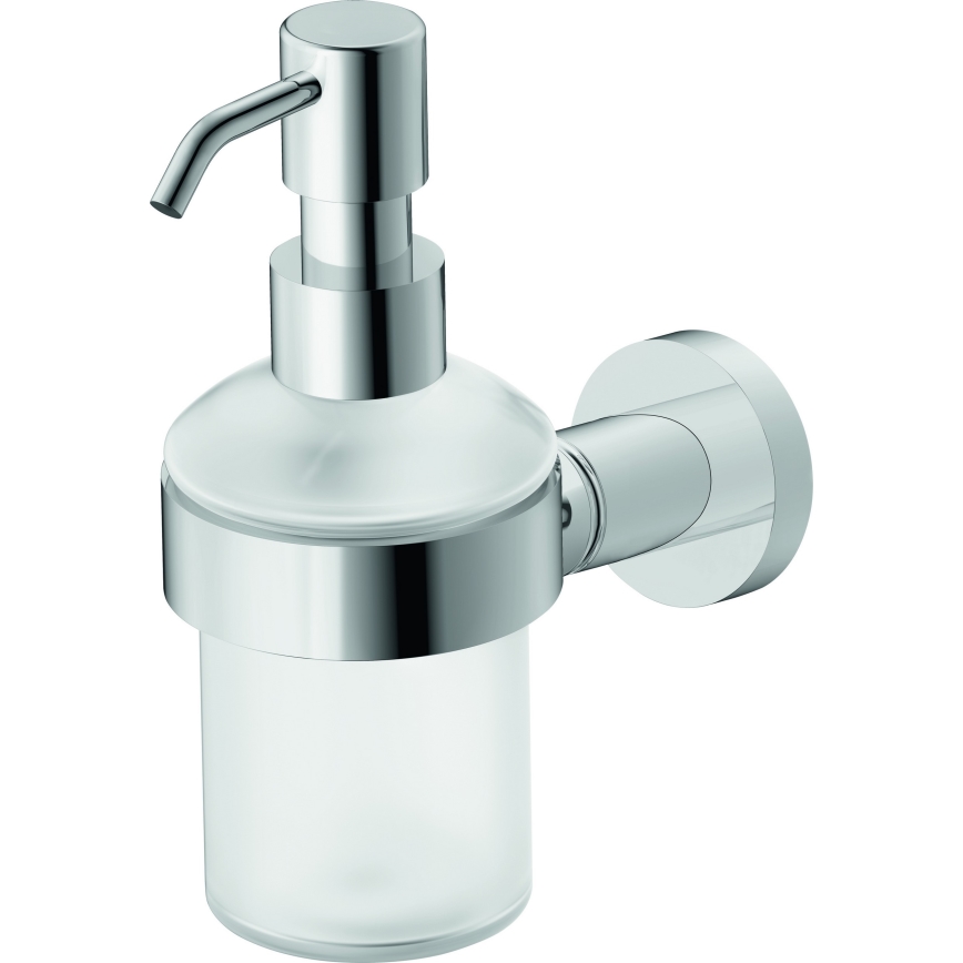 Duravit 99161000 -Επιτοίχιος δοσομετρητής σαπουνιού D-CODE 390 ml γαλακτώδες γυαλί/γυαλιστερό χρώμιο