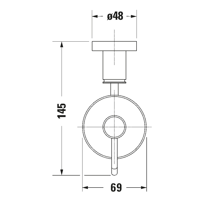 Duravit 99161000 -Επιτοίχιος δοσομετρητής σαπουνιού D-CODE 390 ml γαλακτώδες γυαλί/γυαλιστερό χρώμιο
