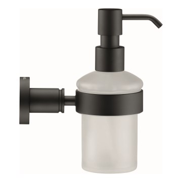 Duravit 99164600 - Επιτοίχιος δοσομετρητής σαπουνιού D-CODE 390 ml γαλακτερό γυαλί/ματ μαύρο