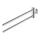 Duravit 99221000 - Επιτοίχια κρεμάστρα για πετσέτες D-CODE 44,7 cm γυαλιστερό χρώμιο