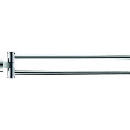 Duravit 99221000 - Επιτοίχια κρεμάστρα για πετσέτες D-CODE 44,7 cm γυαλιστερό χρώμιο