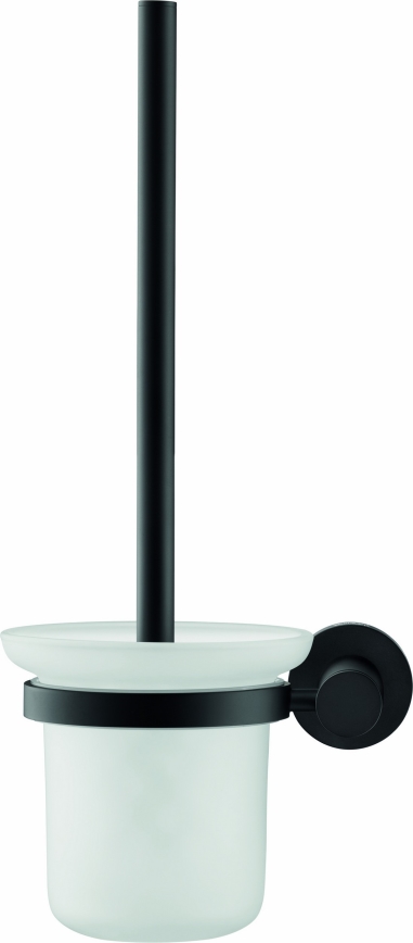 Duravit 99274600 - Επιτοίχια βούρτσα WC D-CODE, ματ μαύρο