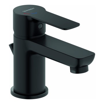 Duravit DC1013001046 - Μπαταρία νιπτήρα + αναδυόμενη τάπα D-CODE, ματ μαύρο