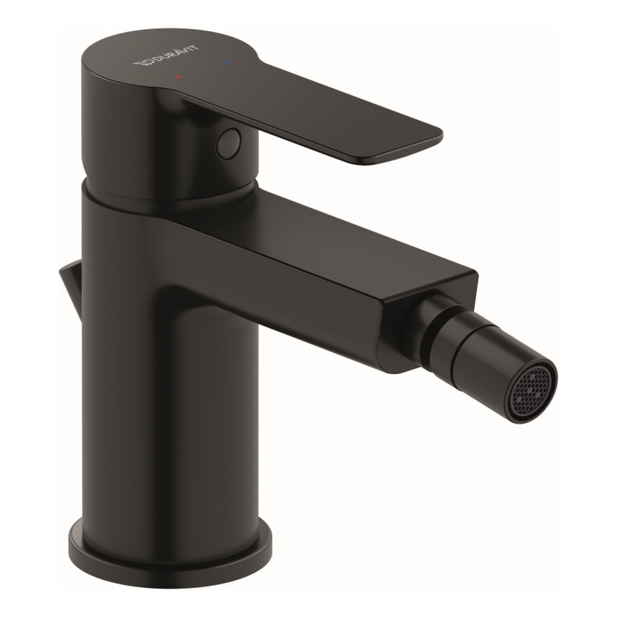 Duravit DC2400011046 - Μπαταρία μπιντέ D-CODE, ματ μαύρο