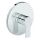 Duravit DC4210010010 - Μίκτης ντους για εντοιχιζόμενη εγκατάσταση D-CODE, γυαλιστερό χρώμιο