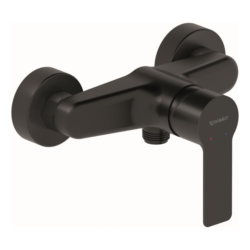 Duravit DC4230001046 - Μίκτης ντους D-CODE σε ματ μαύρο