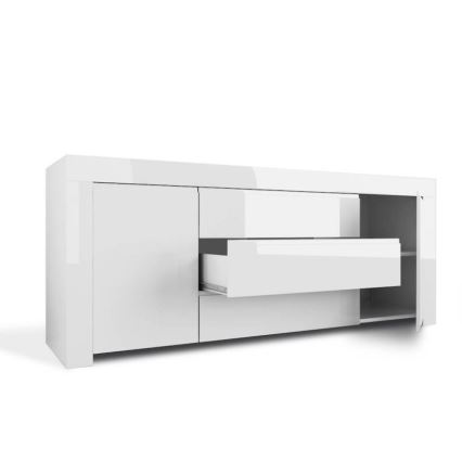 Λευκή συρταριέρα FINERA