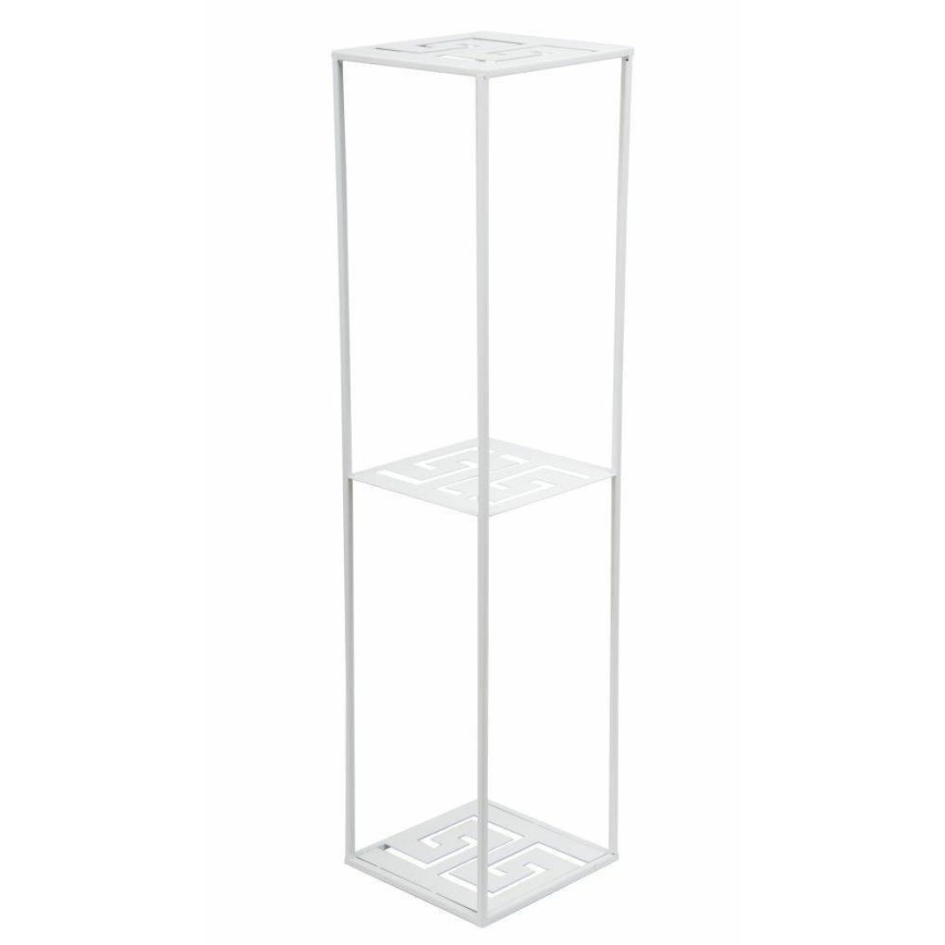 Βάση για λουλούδια 100x24 εκ. λευκή