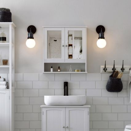 Λευκό ντουλάπι τοίχου SIERA