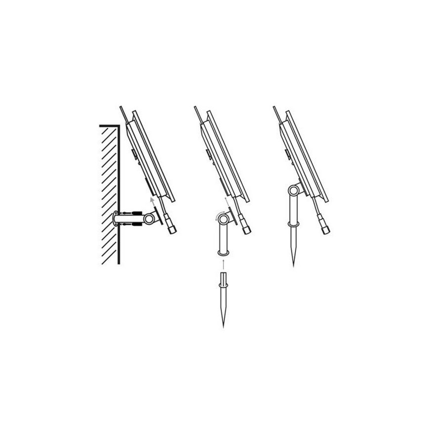 LED Ηλιακή ταινία 3,7V 2400 mAh 5 m IP65