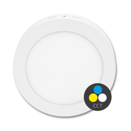 Φωτιστικό οροφής LED LADA LED/12W/230V 3000/4000/6000K διάμετρος 17 cm λευκό