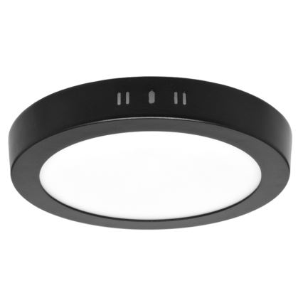 LED Οροφής Φωτιστικό LADA LED/12W/230V 3000/4000/6000K διάμ. 17 εκ. μαύρο