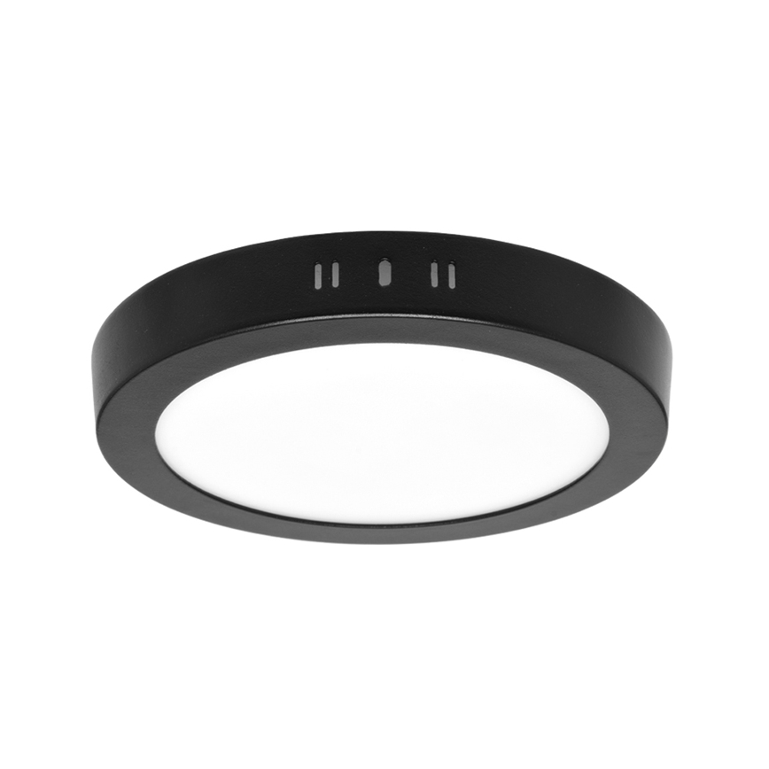 LED Οροφής Φωτιστικό LADA LED/12W/230V 3000/4000/6000K διάμ. 17 εκ. μαύρο