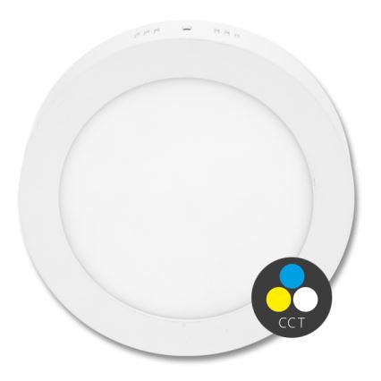 LED Οροφής Φωτιστικό LADA LED/18W/230V 3000/4000/6000K διάμ. 22 εκ. λευκό